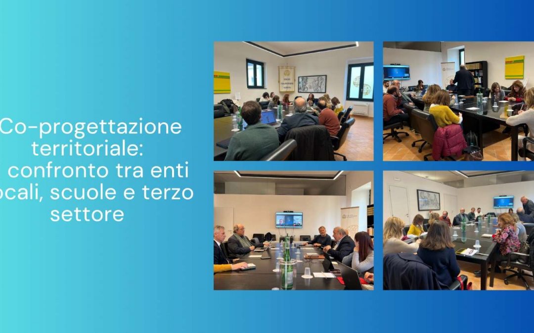 Co-designing for the community: collaboration between local authorities, schools and the third sector