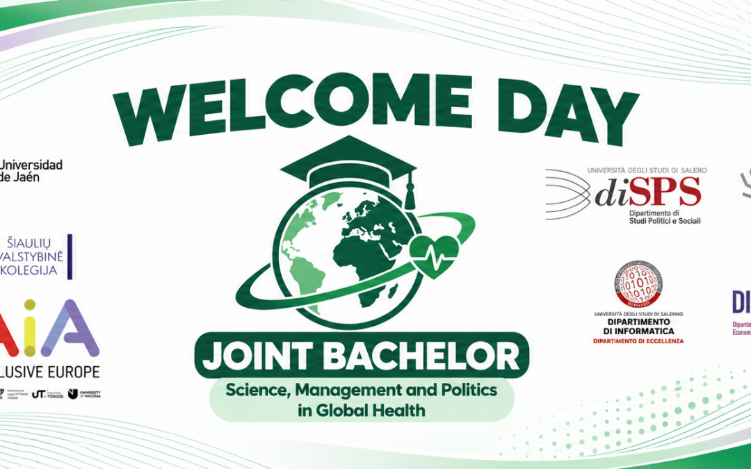 The Joint Bachelor in Science, Management and Politics in Global Health begins: Welcome Day at the University of Salerno